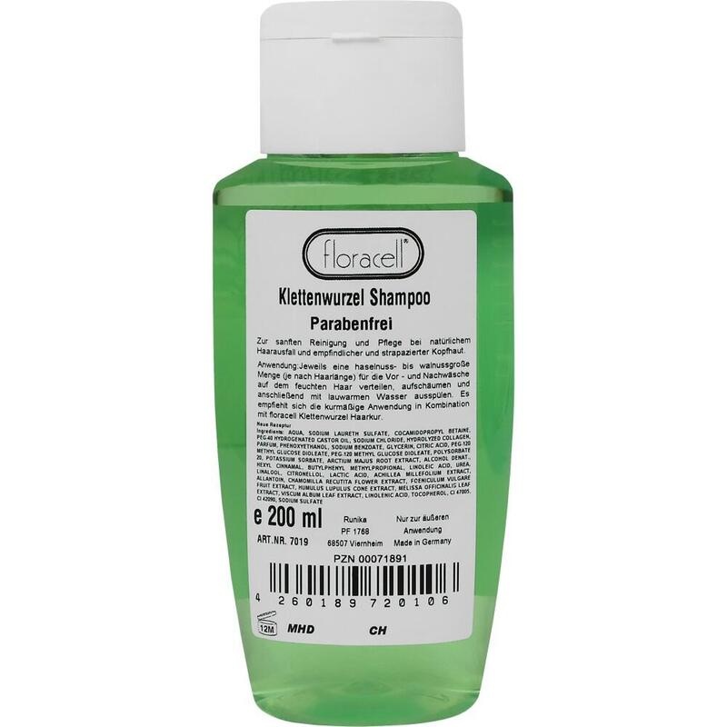 KLETTENWURZEL SHAMPOO floracell