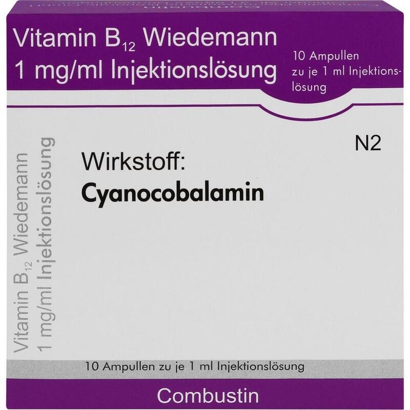 VITAMIN B12 WIEDEMANN 1 mg/ml Injektionslsg.Amp.