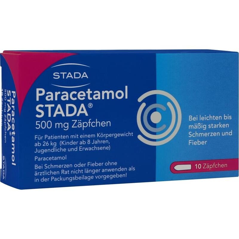 PARACETAMOL STADA 500 mg Zäpfchen