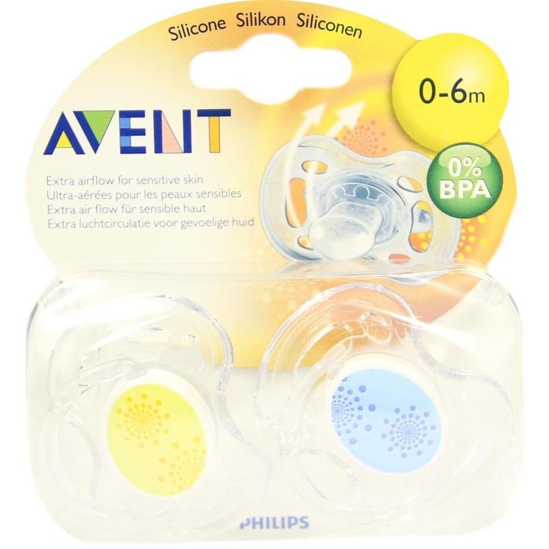AVENT Schnuller Freeflow Trend 0-6 Mon.BPA-frei