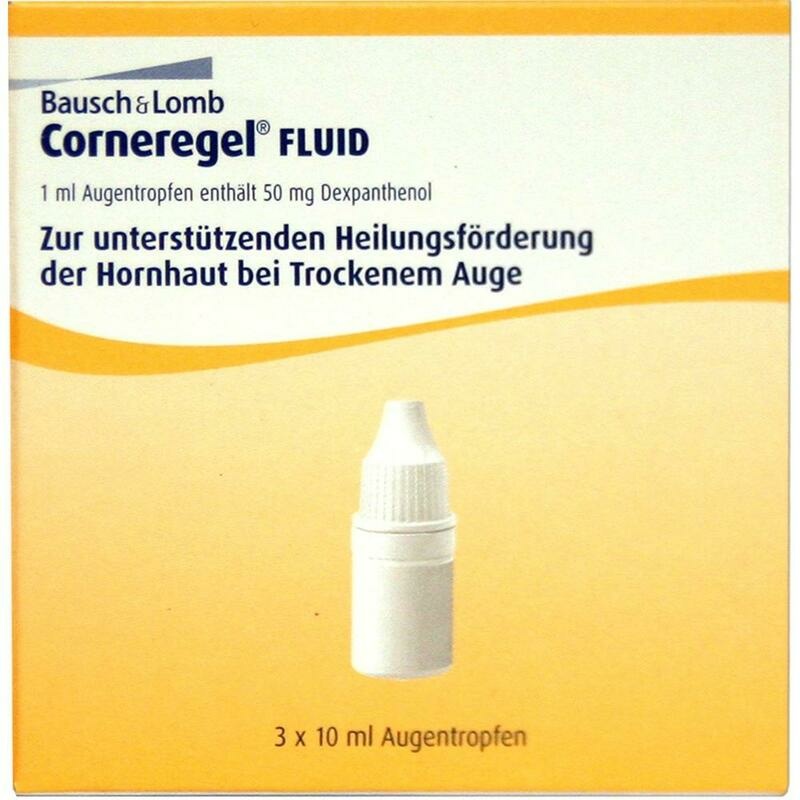 CORNEREGEL Fluid Augentropfen