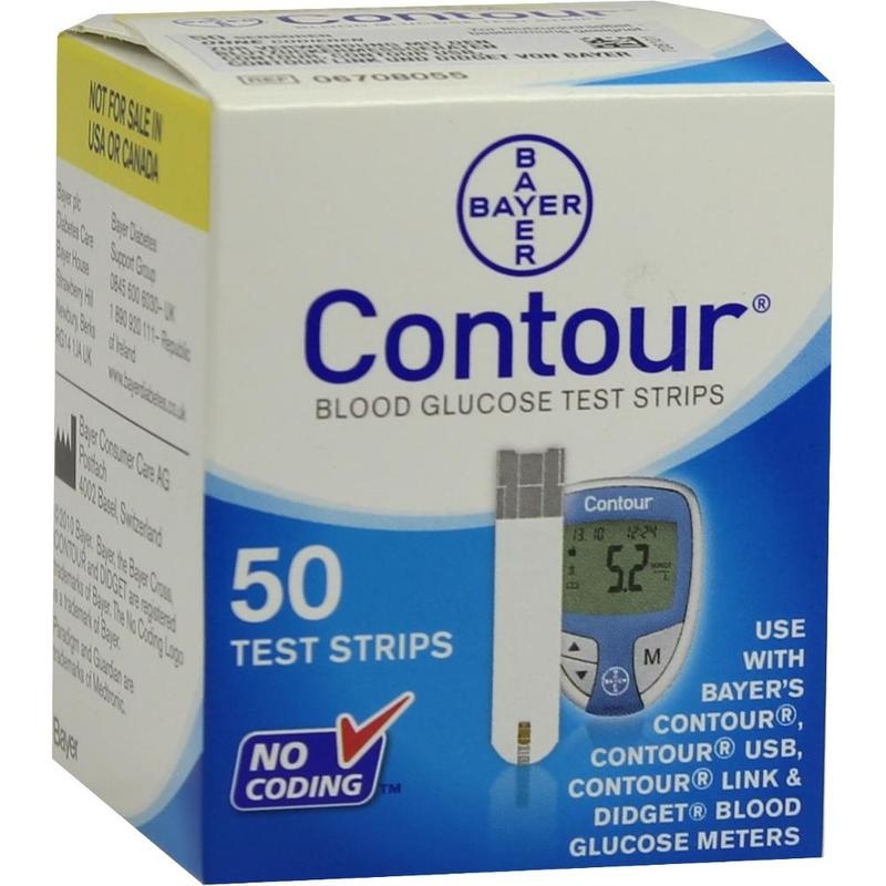 CONTOUR Sensoren Teststreifen