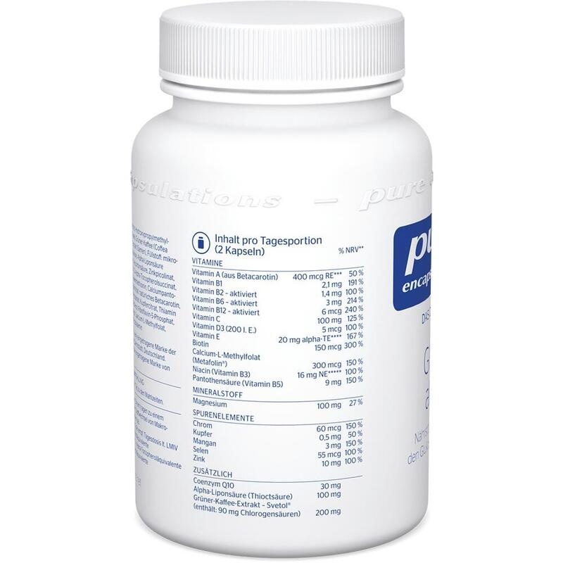 PURE ENCAPSULATIONS Gluco aktiv Kapseln