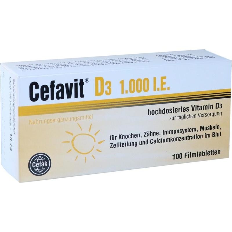 CEFAVIT D3 1.000 I.E. Filmtabletten