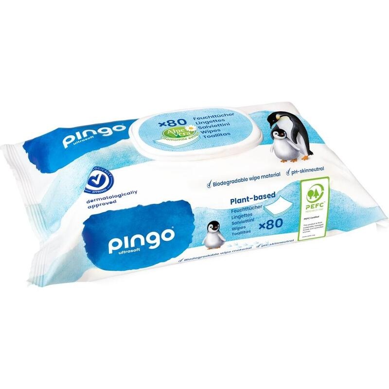 FEUCHTTÜCHER Baby Pinguin PINGO SWISS