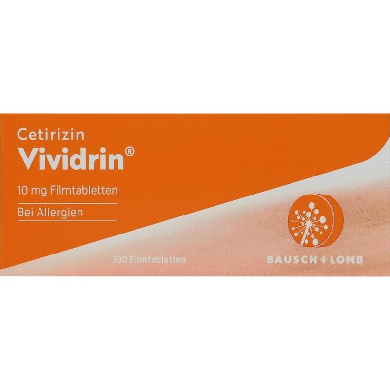 CETIRIZIN Vividrin 10 mg Filmtabletten