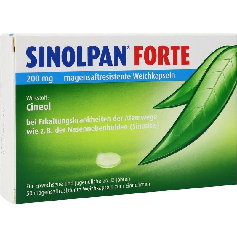 SINOLPAN forte 200 mg magensaftres.Weichkapseln