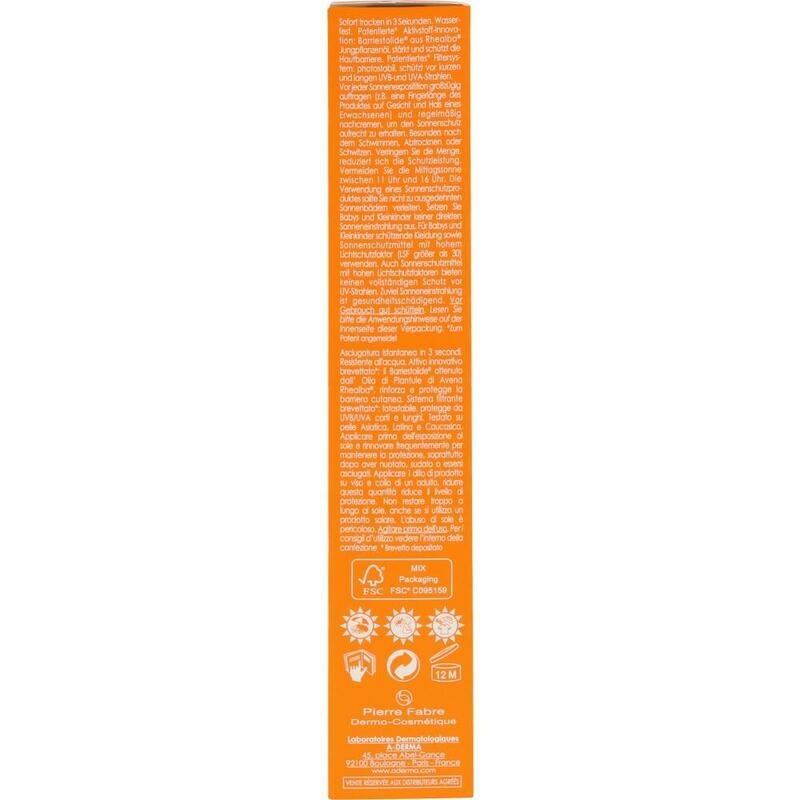 A-DERMA PROTECT SPF 50+ unsichtbares Fluid