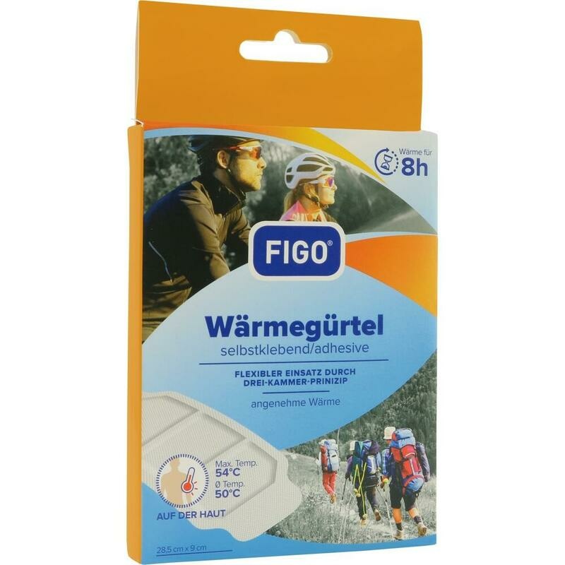 FIGO Wärmegürtel 8 h selbstklebend 9x28,5cm