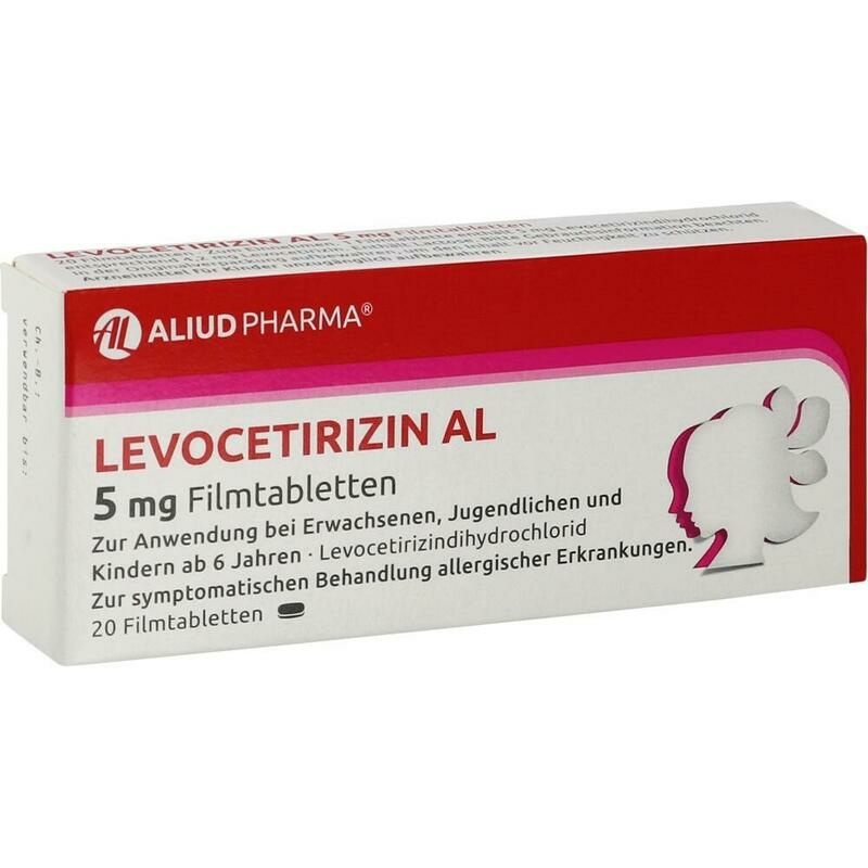LEVOCETIRIZIN AL 5 mg Filmtabletten