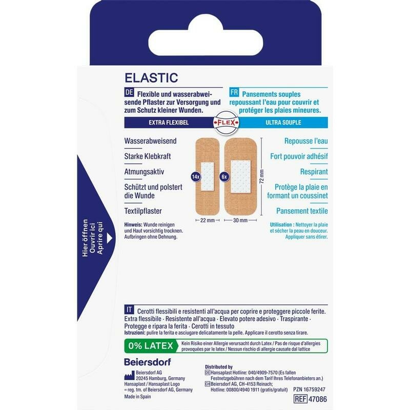 HANSAPLAST Elastic Pflasterstrips