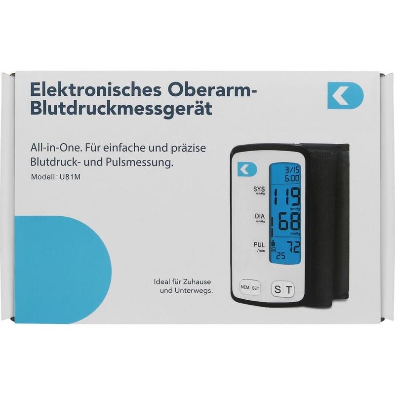 BLUTDRUCKMESSGERÄT Oberarm elektronisch all-in-one