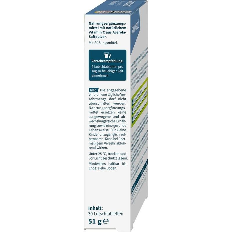 SANOTACT 100% natürliches Vitamin C Lutschtabl.