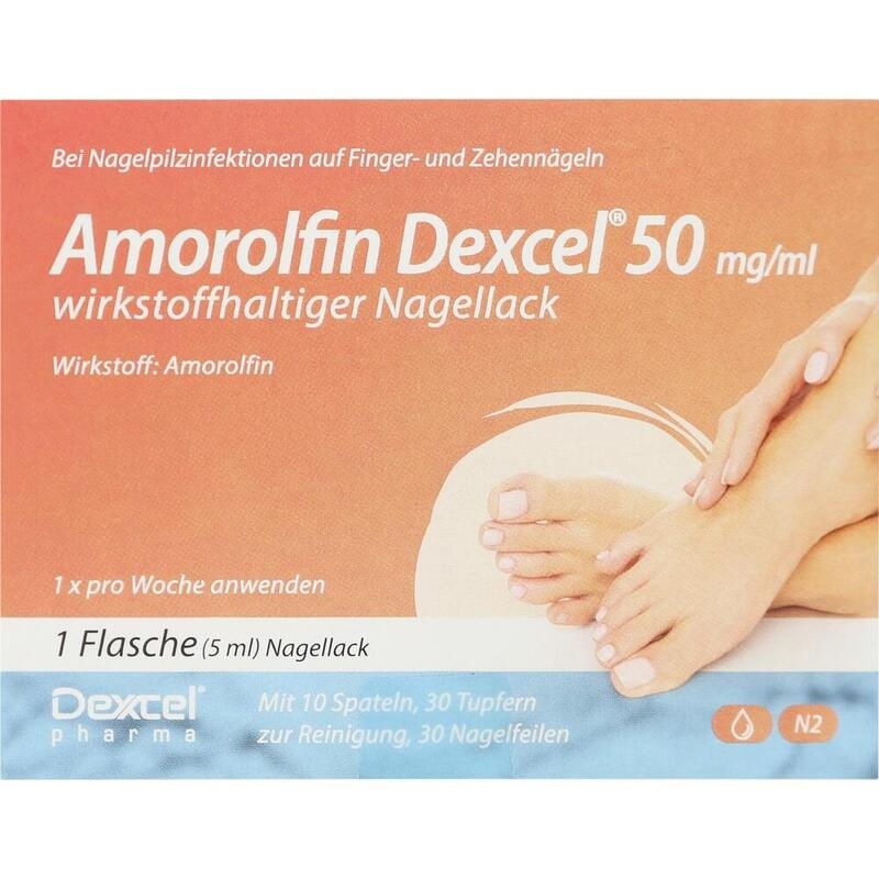 AMOROLFIN Dexcel 50 mg/ml wirkstoffhalt.Nagellack