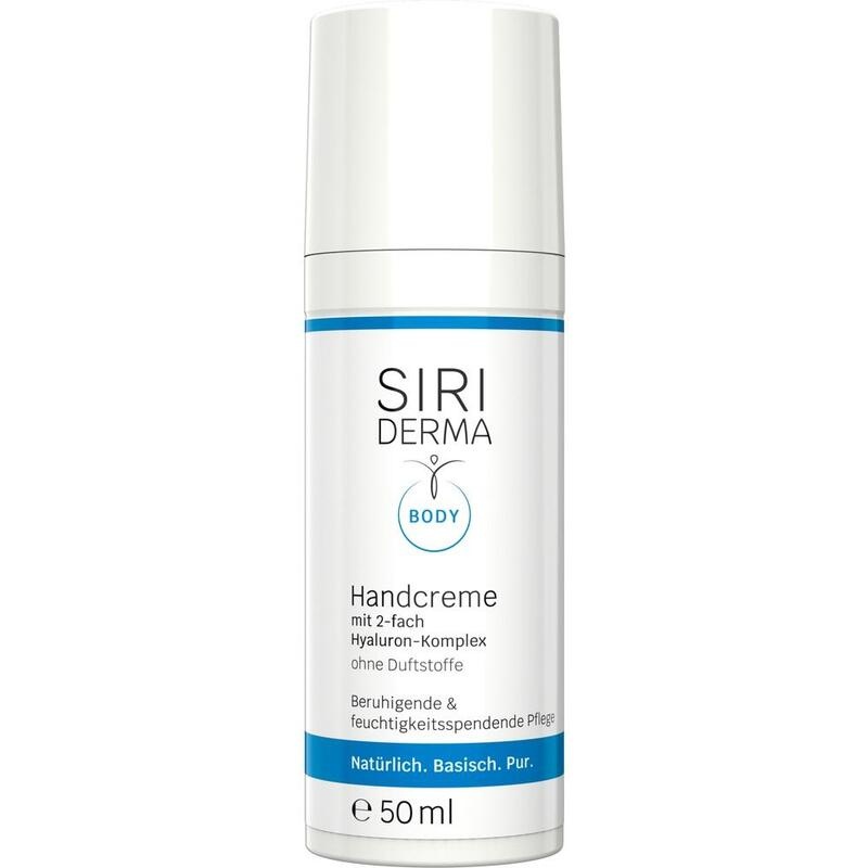 SIRIDERMA Handcreme ohne Duftstoffe