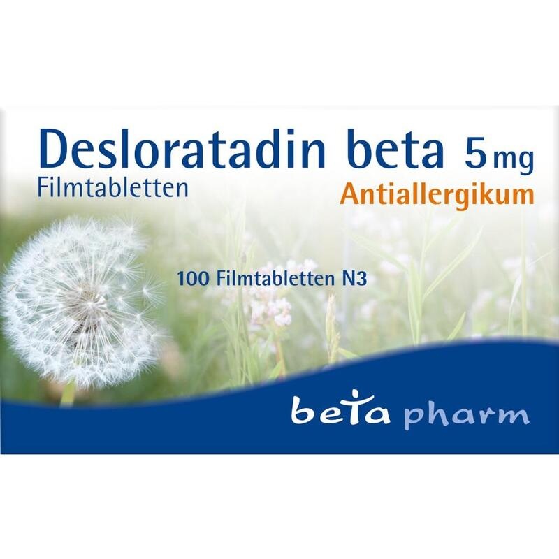 DESLORATADIN beta 5 mg Filmtabletten