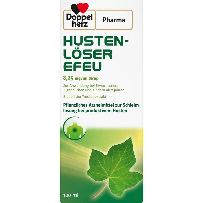 HUSTENLÖSER EFEU DoppelherzPharma 8,25 mg/ml Sirup