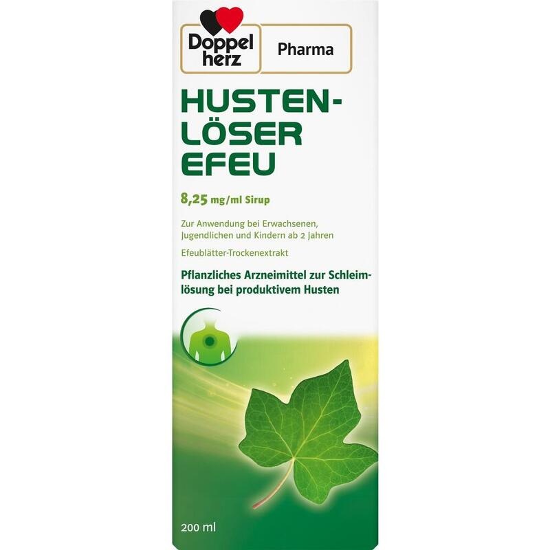 HUSTENLÖSER EFEU DoppelherzPharma 8,25 mg/ml Sirup