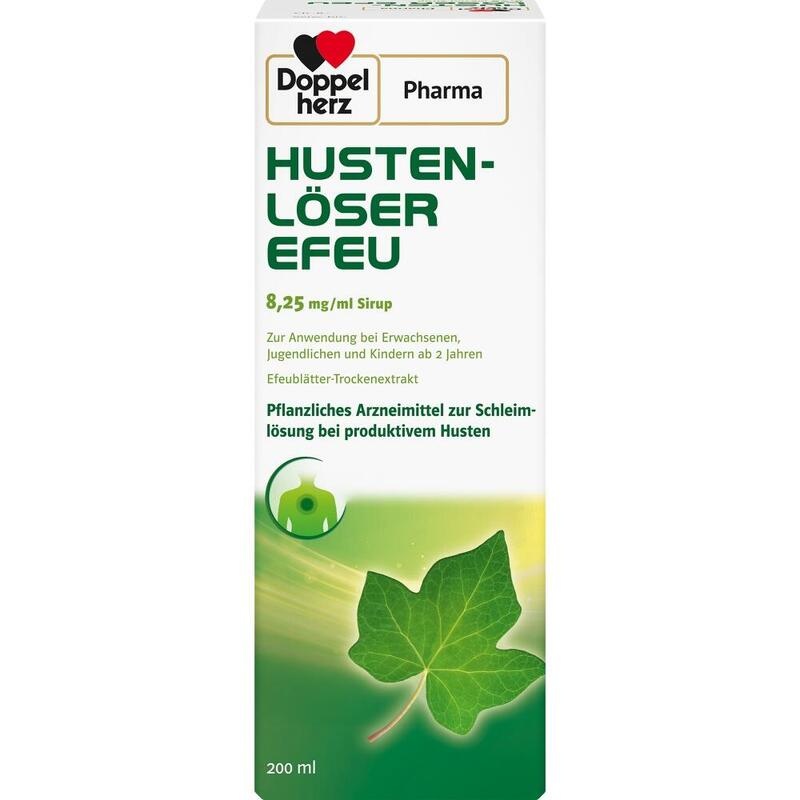HUSTENLÖSER EFEU DoppelherzPharma 8,25 mg/ml Sirup