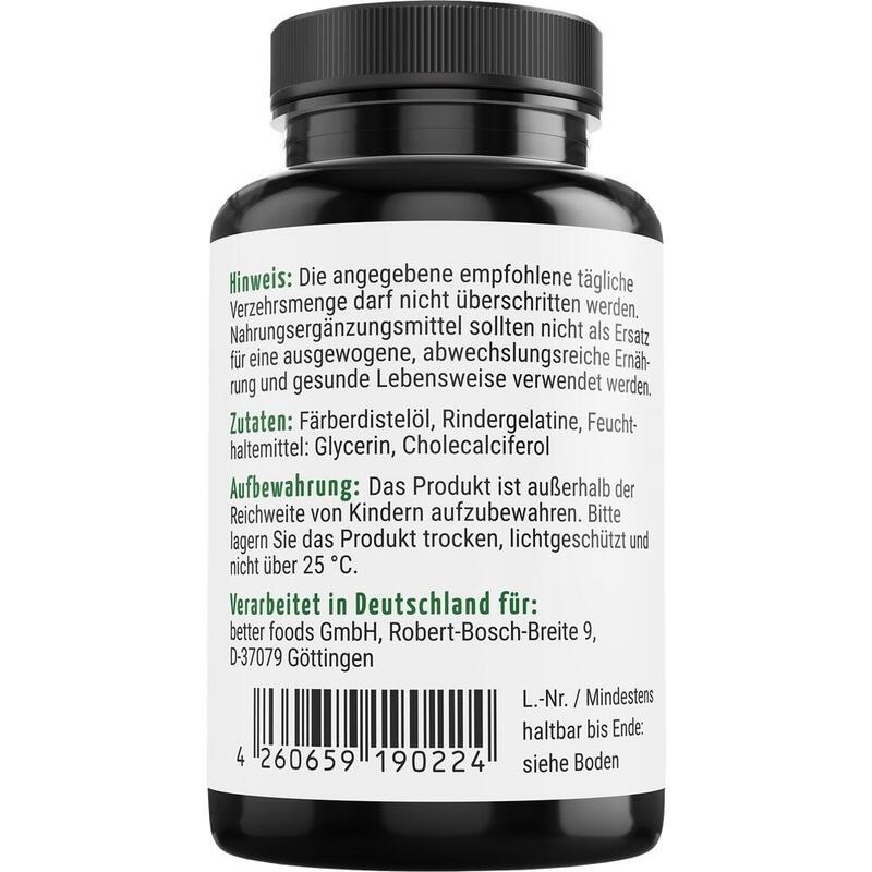VIRISOLIS Vitamin D3 forte 2.000 I.E. Kapseln