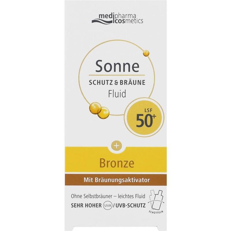 SONNE Schutz & Bräune Fluid bronze LSF 50+