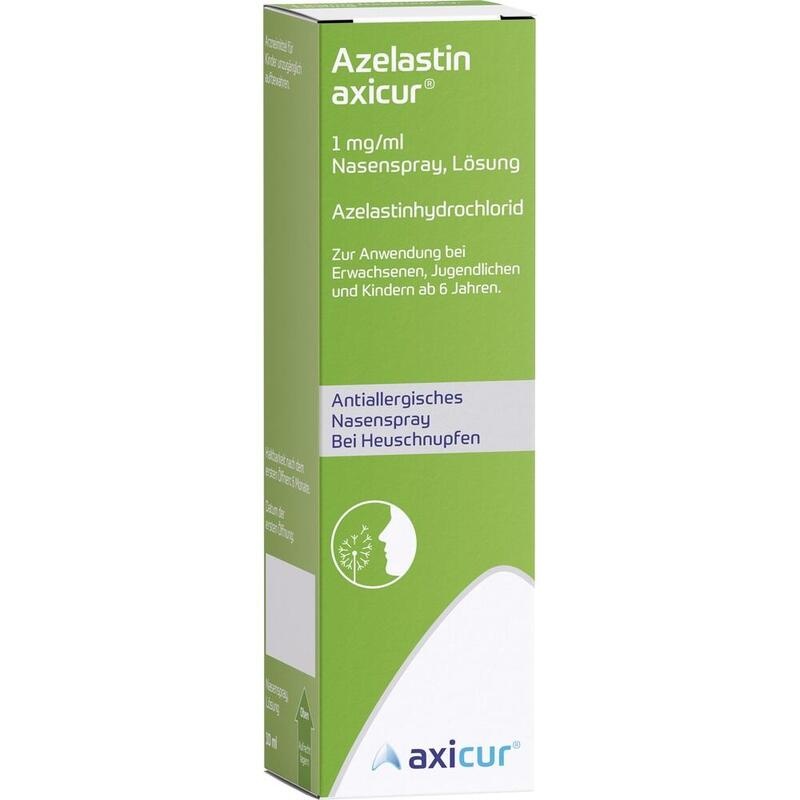 AZELASTIN axicur 1 mg/ml Nasenspray Lösung
