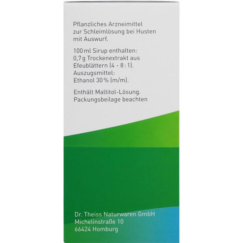 HEDELIX Hustensirup mit Himbeer-Kirsch-Geschmack