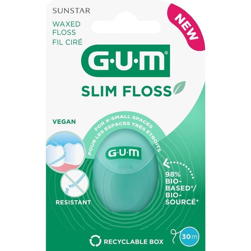 GUM SLIM FLOSS gewachst 30 m